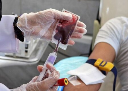 اهدای خون مردم  در ۳۱ استان کشور