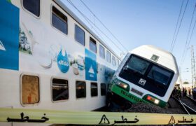 برخورد دو قطار متروی کرج – تهران
