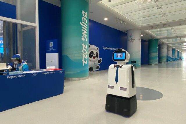 ربات ها المپیک زمستانی پکن را اداره می کنند!