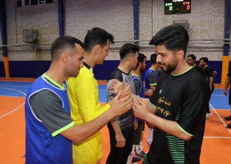 برگزاری اختتامیه مسابقات فوتسال جام رمضان شهر پرند