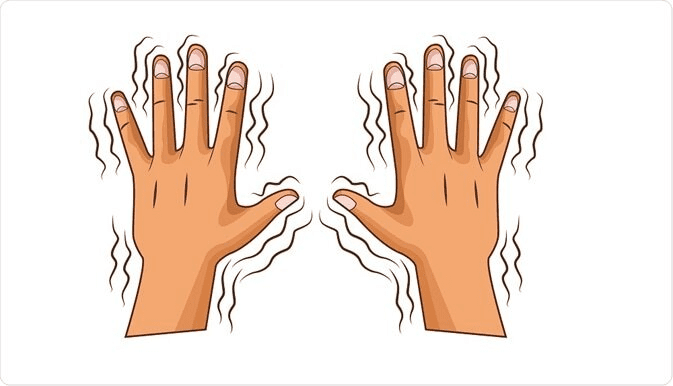 علت لرزیدن دست‌ها چیست؟