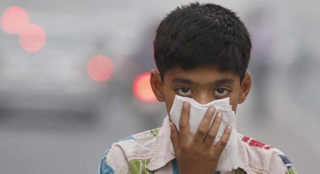 جنگ آلودگی هوا با ریه بچه‌ها